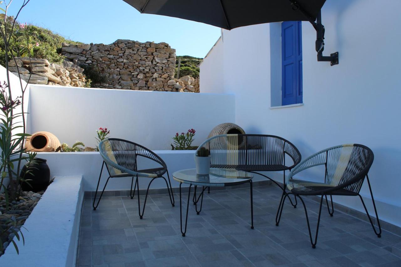 Cycladic Villa In Amorgos Island Arkesini Exteriör bild