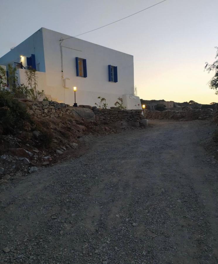 Cycladic Villa In Amorgos Island Arkesini Exteriör bild