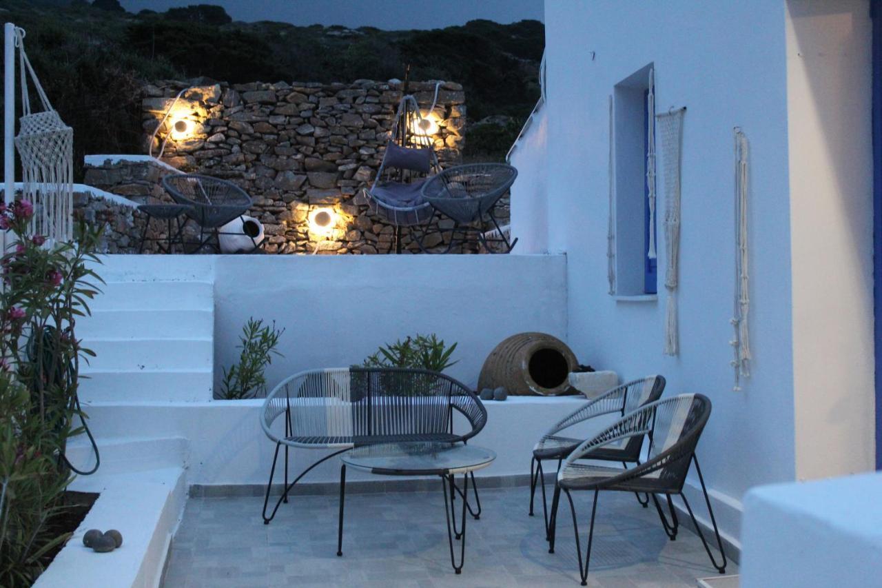 Cycladic Villa In Amorgos Island Arkesini Exteriör bild