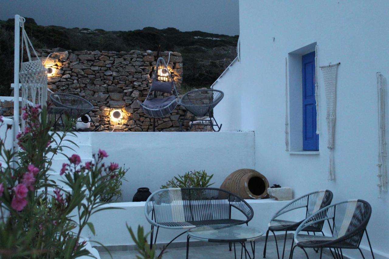 Cycladic Villa In Amorgos Island Arkesini Exteriör bild